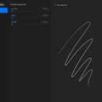 Bảng màu và thư viện cọ vẽ trong Procreate giúp tùy chỉnh thiết kế