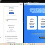 Biểu đồ so sánh giá các gói lưu trữ đám mây iCloud của Apple và Google One