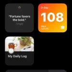Biểu đồ thống kê thời gian sử dụng điện thoại iPhone qua Screen Time widget