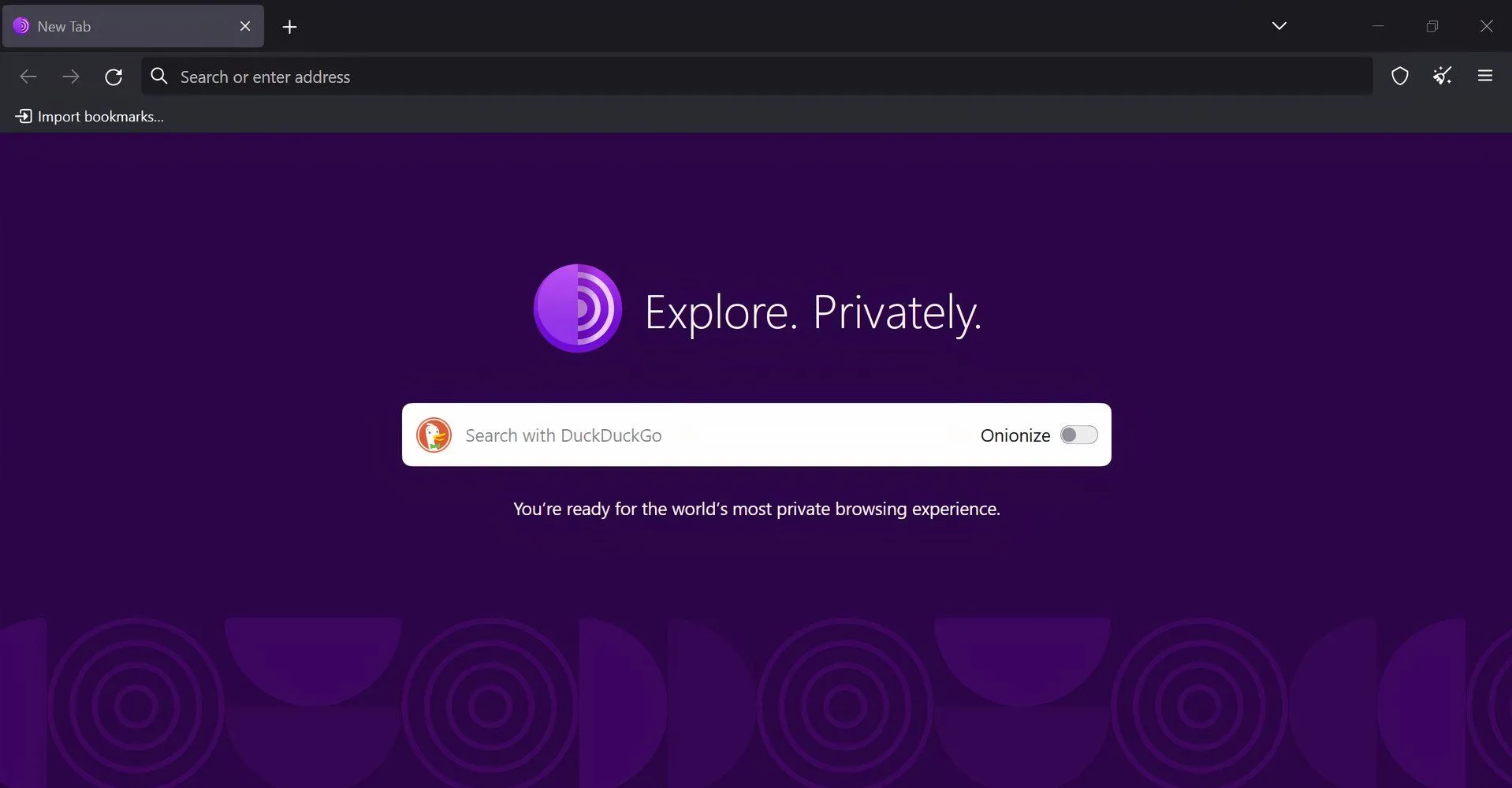 Biểu tượng của trình duyệt Tor Browser, công cụ chính để truy cập mạng ẩn danh Tor