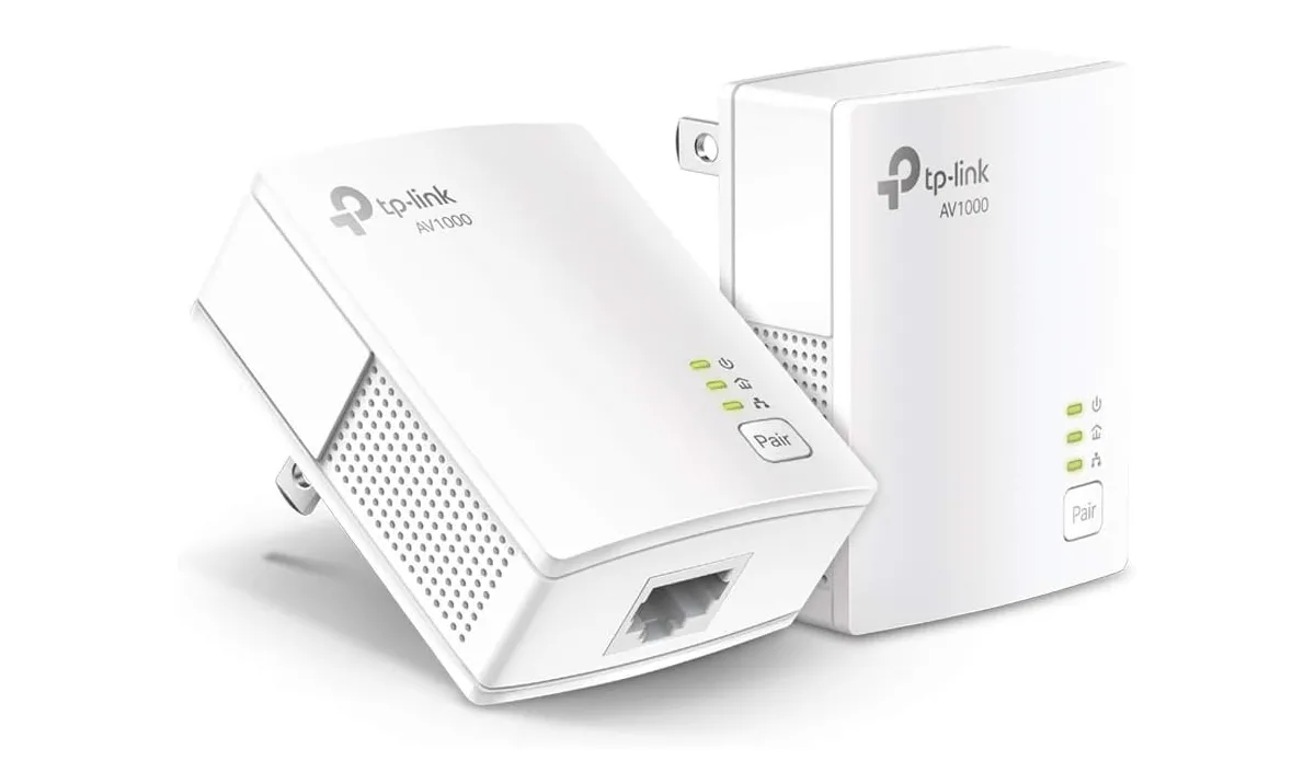 Bộ đôi Powerline Adapter TP-Link AV1000 giúp mở rộng mạng internet