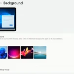 Các bước thay đổi hình nền Windows 11 sang hình nền Windows 10 quen thuộc