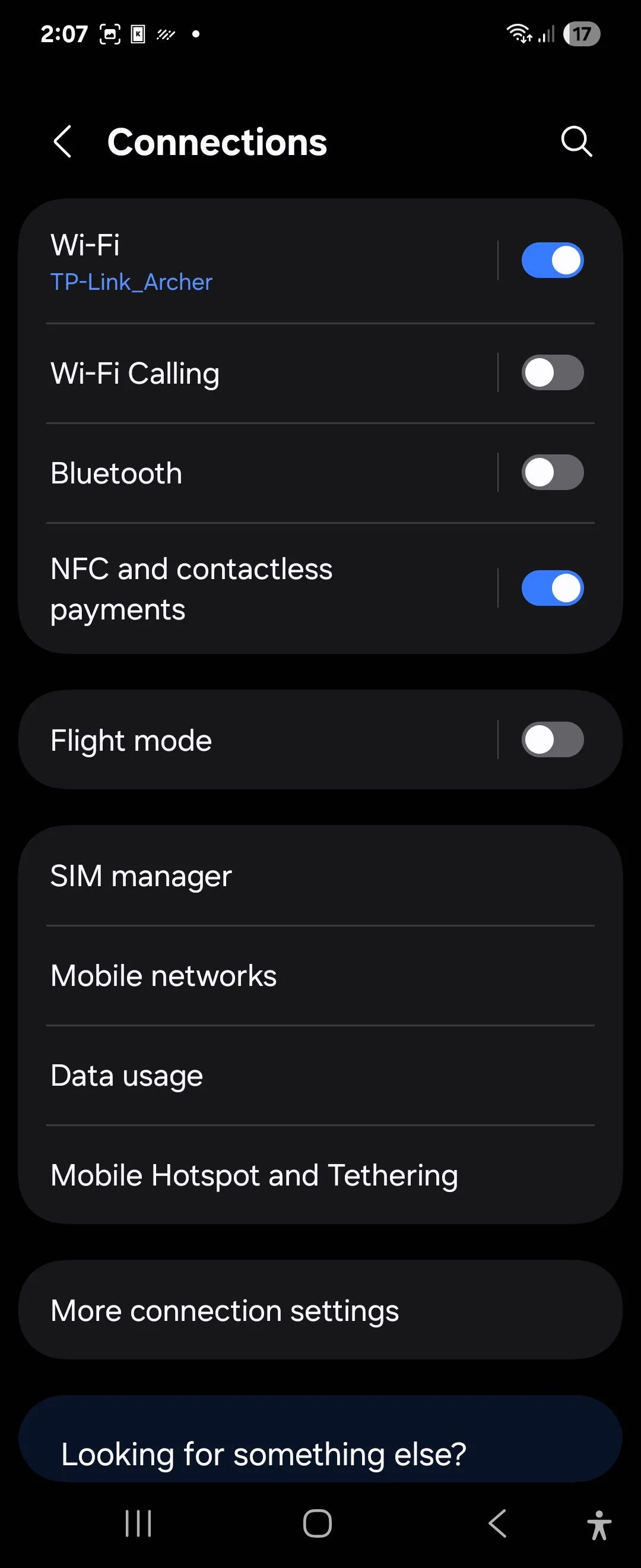 Cài đặt Điểm Truy Cập Di Động (Mobile Hotspot) trên giao diện One UI 7 của điện thoại Android.