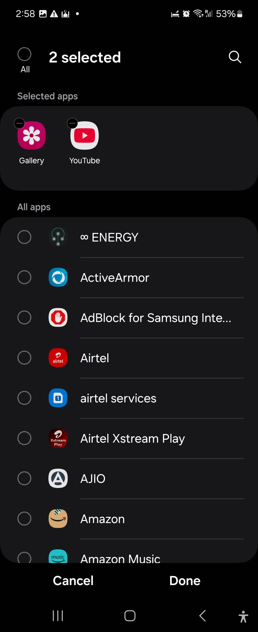 Cài đặt điều kiện ứng dụng và hành động xoay màn hình tự động trong Samsung Modes and Routines