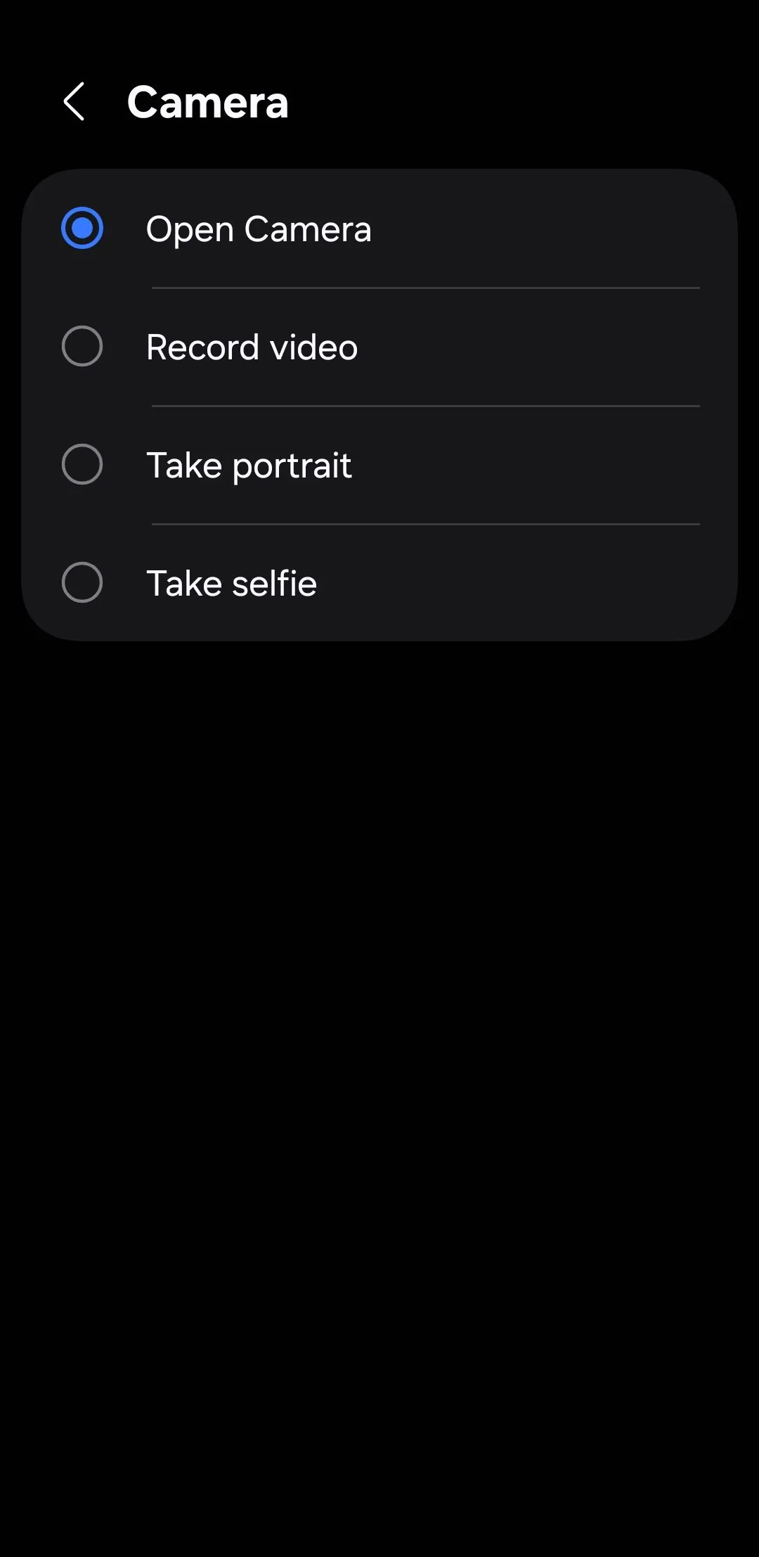 Cài đặt nhấn đúp nút cạnh trên Android, tùy chỉnh để khởi chạy camera hoặc ứng dụng bất kỳ.