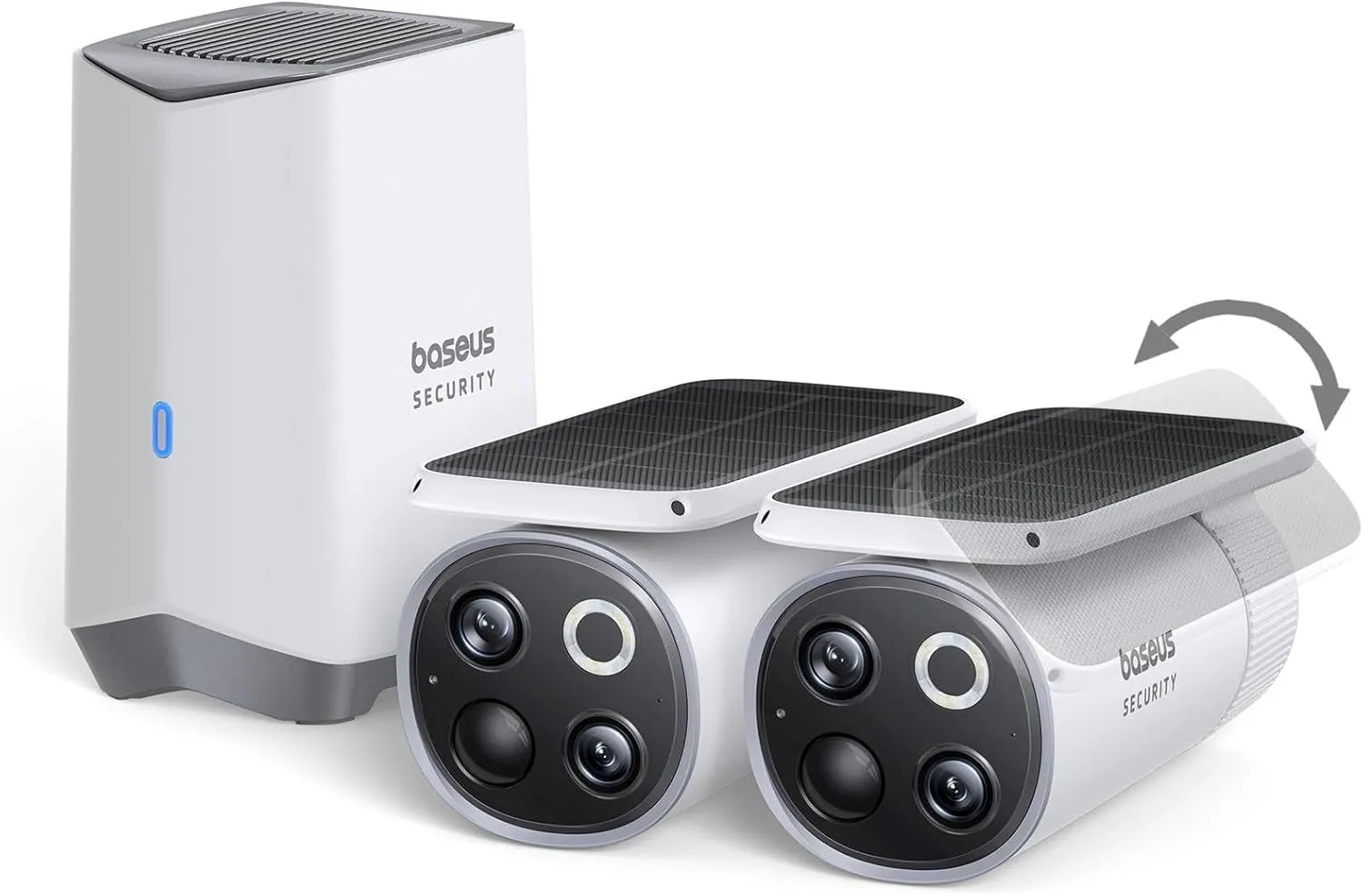 Camera an ninh Baseus S1 Pro ngoài trời với thiết kế hiện đại