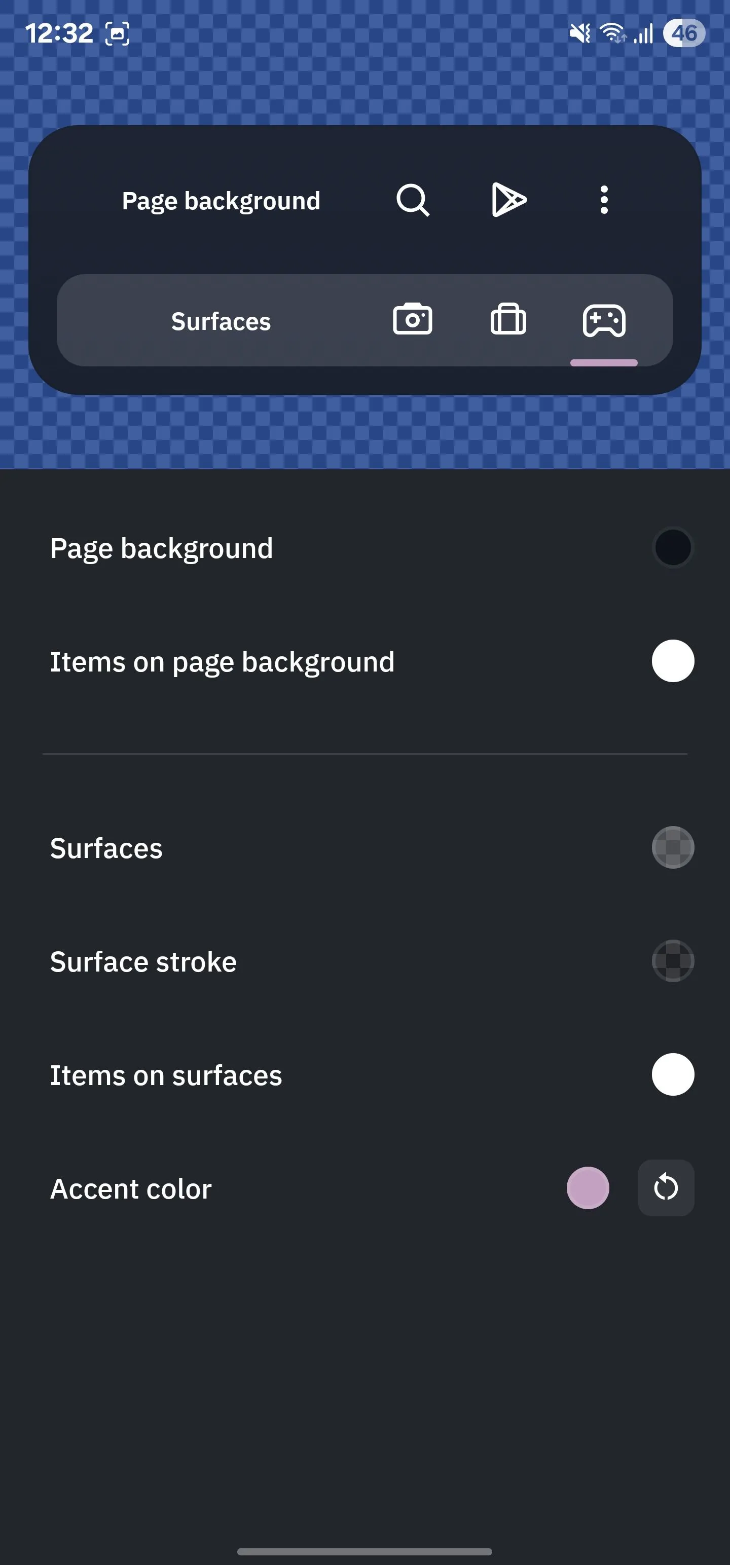 Cấu hình chủ đề môi trường thích ứng trong Smart Launcher.
