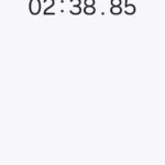 Chức năng bấm giờ (Stopwatch) trong ứng dụng Đồng hồ mặc định trên điện thoại Samsung Galaxy Z Fold 6, minh họa công cụ hỗ trợ tập trung làm việc hiệu quả.
