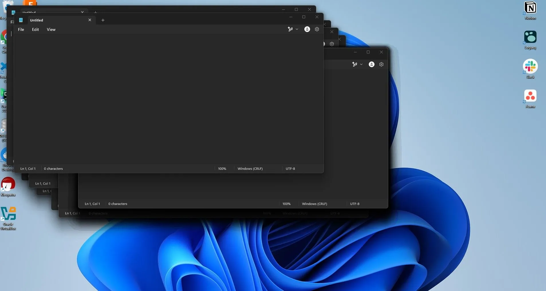 Cửa sổ Notepad tự động mở liên tục gây khó chịu bằng PowerShell