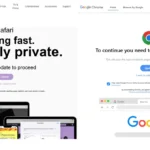 Cửa sổ pop-up cập nhật trình duyệt Safari giả mạo dùng để phát tán malware FrigidStealer trên macOS
