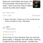 Đánh giá tiêu cực xuất hiện sau các đánh giá ảo trên TikTok Shop