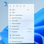 Ghim vào Start Menu: Tùy chọn trong menu ngữ cảnh Windows