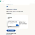 Giao diện bài kiểm tra Google Phishing Quiz minh họa email lừa đảo hóa đơn PayPal