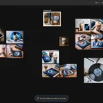 Giao diện công cụ Adobe Firefly Boards trên trình duyệt web hiển thị bảng làm việc và các công cụ AI