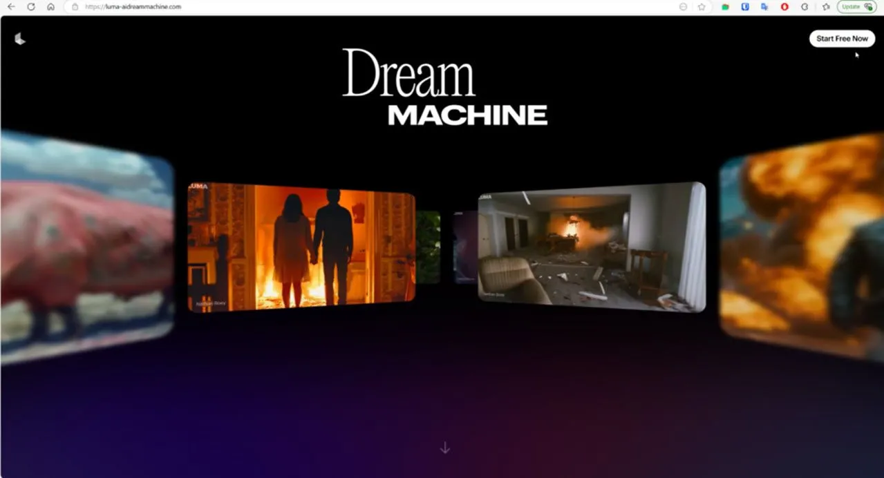 Giao diện công cụ AI video generator giả mạo chứa malware Noodlophile đang đánh lừa người dùng tải xuống tệp độc hại.