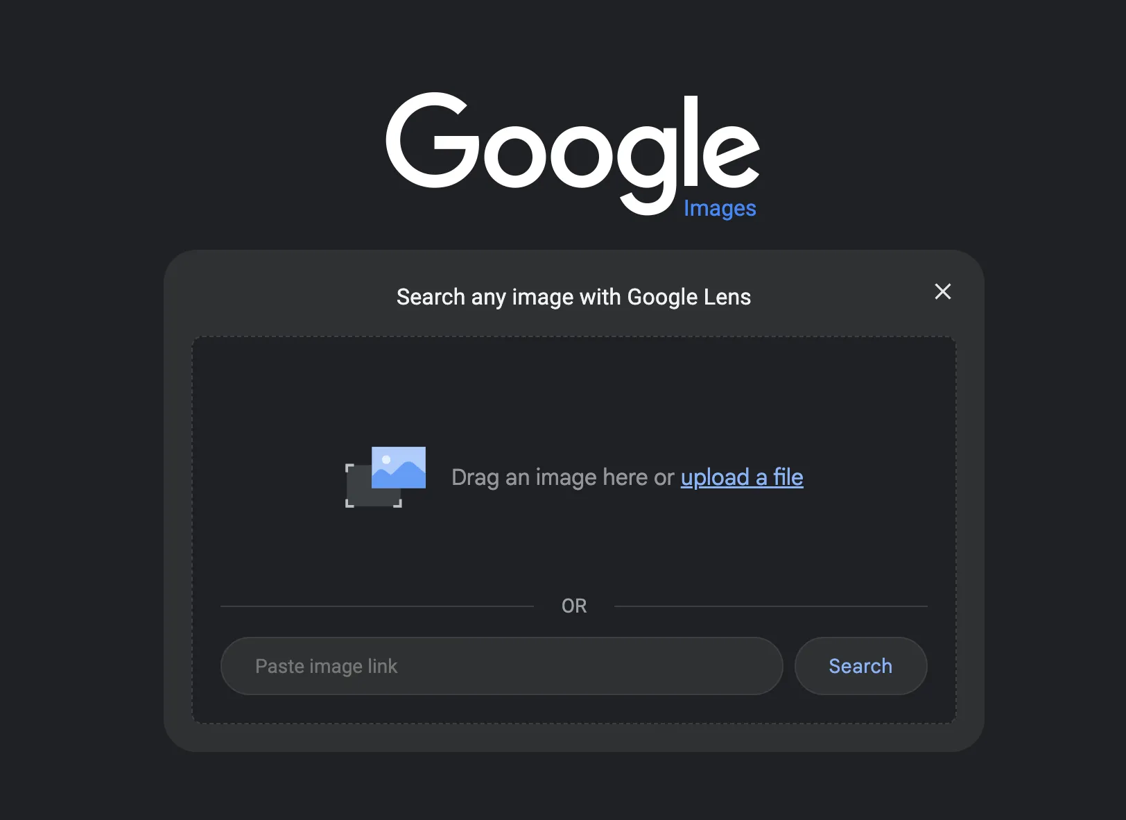Giao diện công cụ tìm kiếm hình ảnh Google trên màn hình máy tính, minh họa việc tra cứu ngược ảnh để kiểm tra nguồn gốc tin rao bán xe.