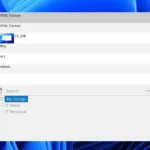 Giao diện Ditto với các nhóm clipboard công việc và cá nhân