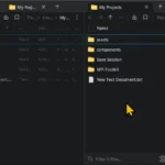 Giao diện File Pilot với hai ngăn mở trên Windows 11
