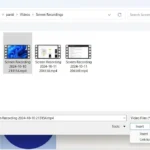 Giao diện hộp thoại Insert Video trong PowerPoint, hiển thị tùy chọn chèn hoặc liên kết file video từ máy tính