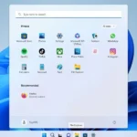 Giao diện màn hình máy tính hiển thị hệ điều hành Tiny11, một phiên bản Windows 11 tối ưu dành cho cấu hình yếu.
