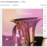 Giao diện một email thông thường trong Gmail, chưa kiểm tra mã nguồn