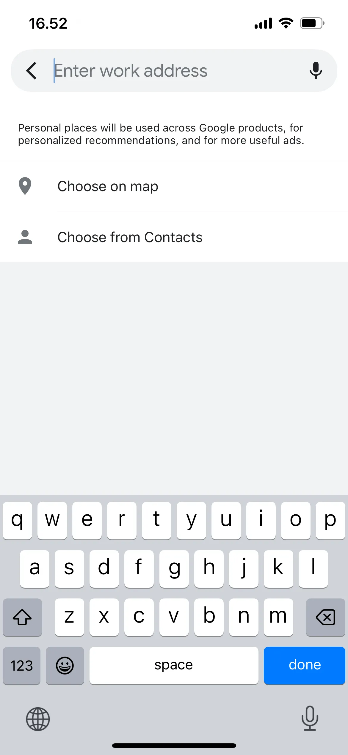 Giao diện nhập hoặc chỉnh sửa địa chỉ nhà và cơ quan trong Google Maps, giúp tối ưu hóa việc tìm kiếm chỉ đường hàng ngày.