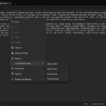 Giao diện Notepad hiển thị các tính năng AI của Copilot, bao gồm Write/Rewrite, Customized rewrite và Summarize, giúp người dùng tương tác với văn bản hiệu quả hơn.