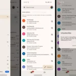 Giao diện quản lý các đăng ký nhận bản tin mới trong Gmail trên Android