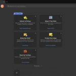 Giao diện tab mới của trình duyệt DuckDuckGo, thể hiện cam kết riêng tư với thanh tìm kiếm DuckDuckGo và các biểu tượng bảo mật.