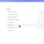 Giao diện tính năng Tasks mới trong ChatGPT, nơi người dùng có thể quản lý các tác vụ và lời nhắc tự động.