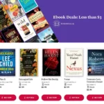 Giao diện trang web Bookshop.org hiển thị danh mục sách điện tử và tùy chọn hỗ trợ hiệu sách độc lập