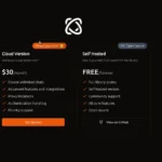Giao diện trang web Browser Use với các gói đăng ký dịch vụ AI agent điều khiển trình duyệt