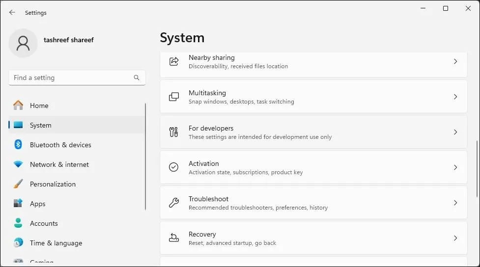 Giao diện ứng dụng Cài đặt (Settings) trên Windows 11, thay thế Control Panel truyền thống