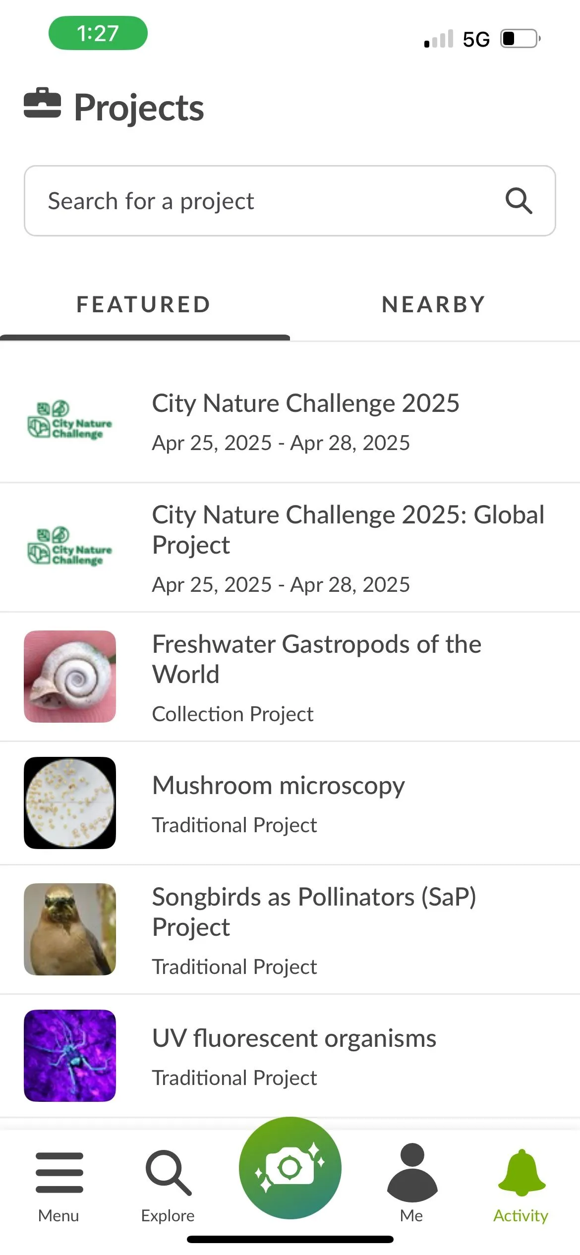 Giao diện ứng dụng iNaturalist hiển thị ảnh một loài chim với thông tin nhận diện và độ tin cậy của AI.