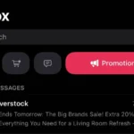 Giao diện ứng dụng Mail trên iOS 18.2 với tính năng phân loại email tự động vào các danh mục như Khuyến mãi