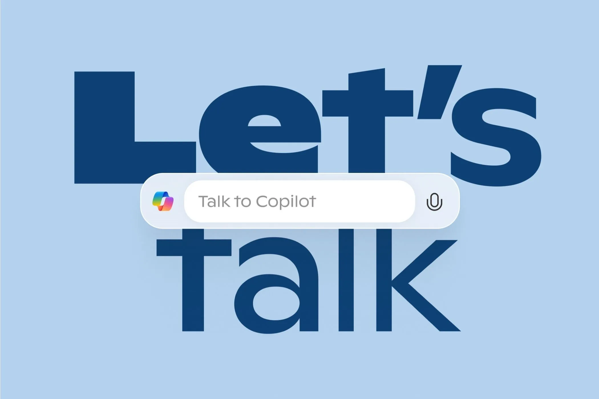 Giao diện ứng dụng Microsoft Copilot hiển thị hộp thoại chat với tính năng Copilot Voice, cho phép người dùng tương tác bằng giọng nói với AI chatbot.