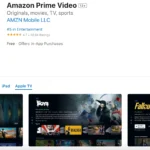 Giao diện ứng dụng Prime Video trên Apple TV sau bản cập nhật, cải thiện trải nghiệm người dùng.