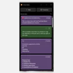 Giao diện ứng dụng Sticky Notes mới trên Windows 11
