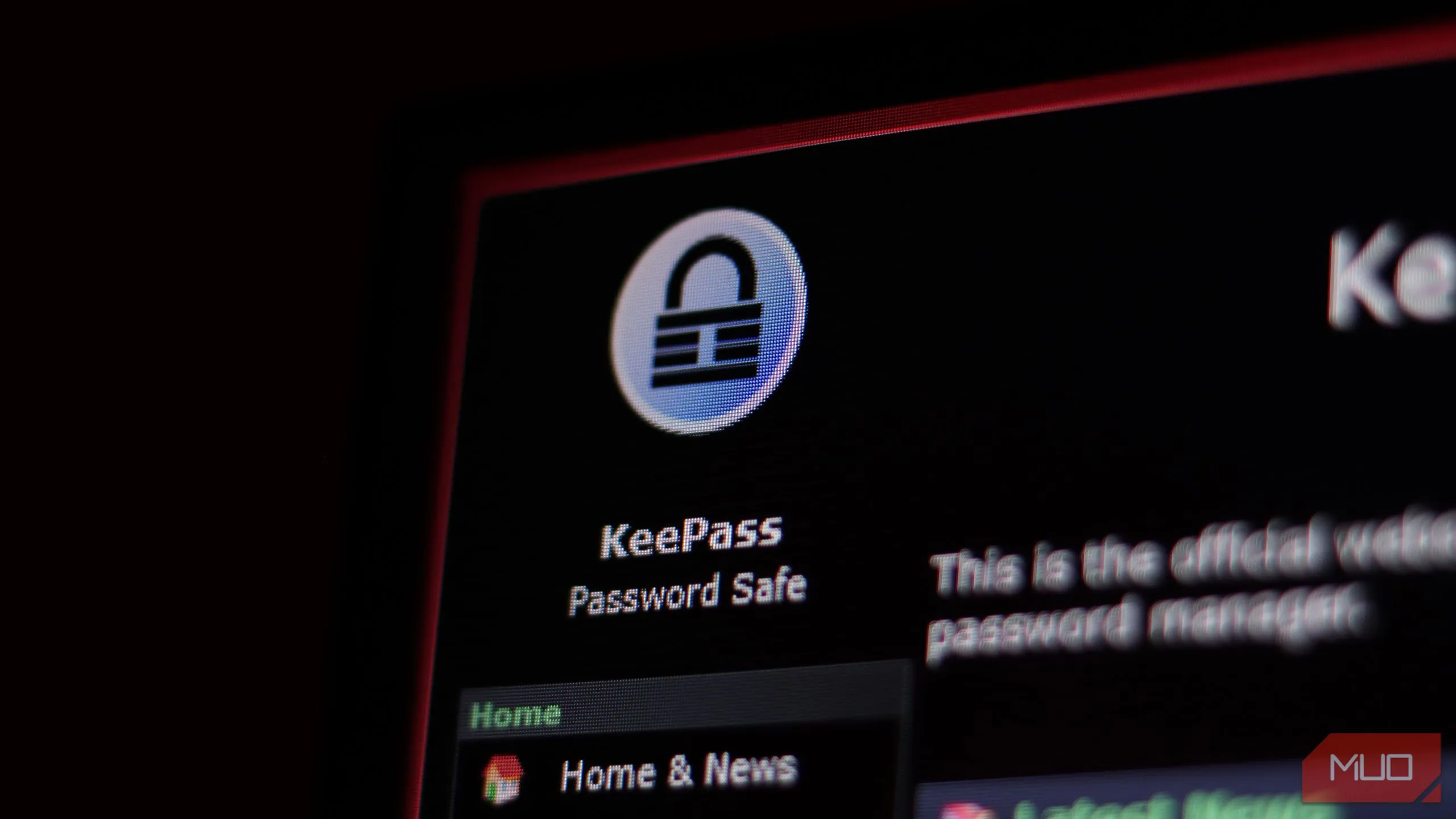 Giao diện website chính thức của KeePass Password Safe, một công cụ quản lý mật khẩu mã nguồn mở