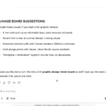 Gợi ý các loại bảng tầm nhìn (vision board) từ ứng dụng ChatGPT cho mục tiêu thể chất