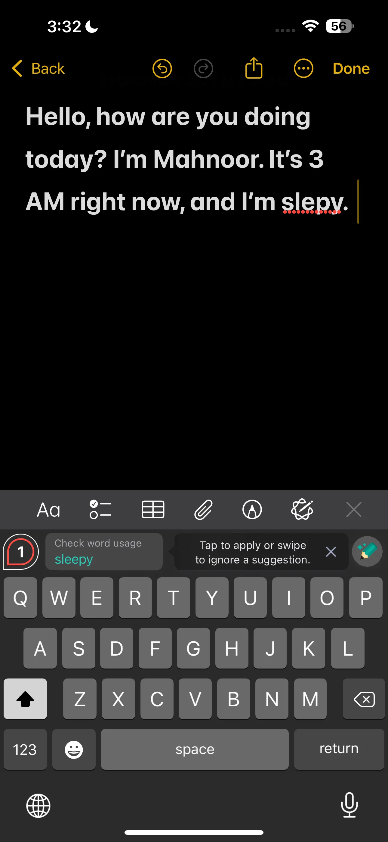 Grammarly hiển thị các gợi ý sửa lỗi chính tả và ngữ pháp trực tiếp khi gõ