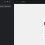 Grok Studio xem trước mã HTML được tạo từ Grok AI