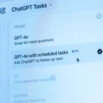 Hình ảnh minh họa giao diện người dùng các mô hình AI ChatGPT của OpenAI, cho thấy sự đa dạng trong ứng dụng.