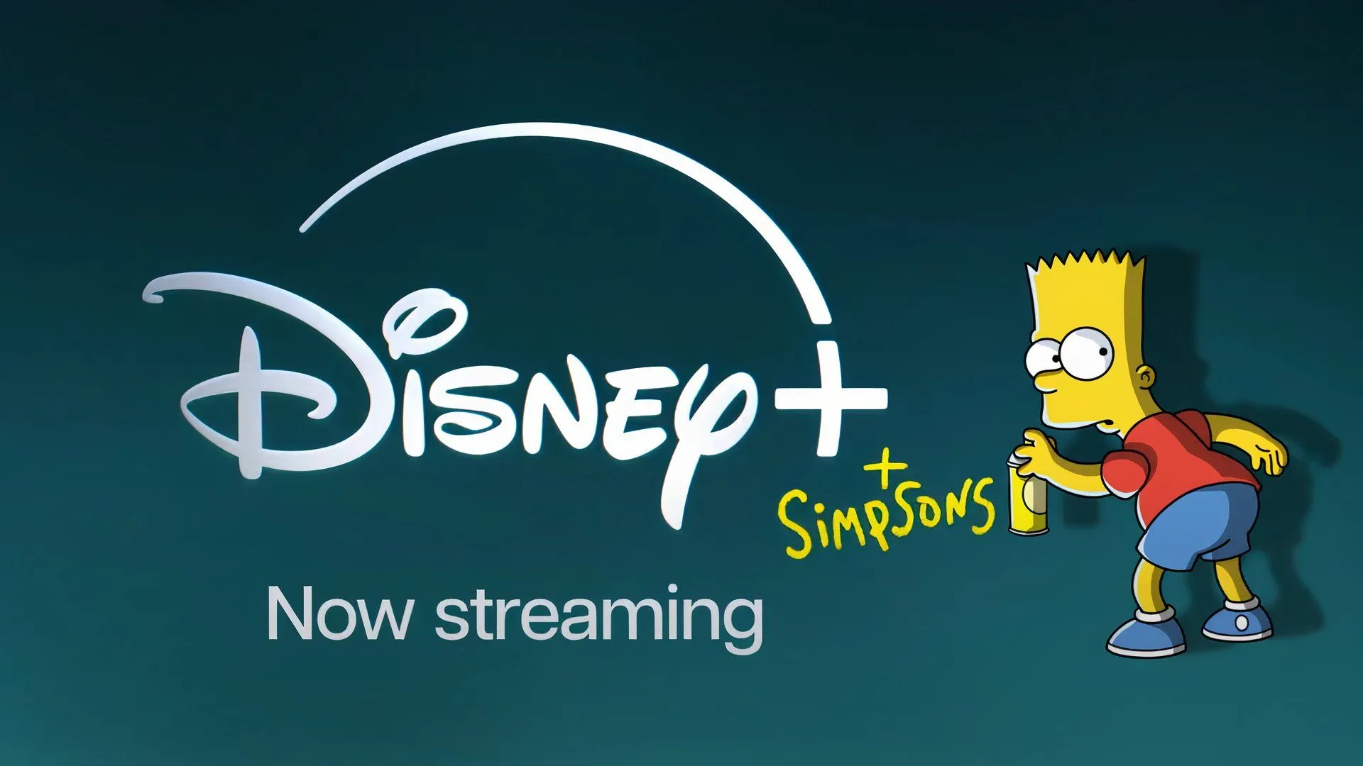 Hình ảnh quảng cáo phim hoạt hình The Simpsons trên Disney Plus, minh họa kho nội dung đa dạng của dịch vụ streaming này.
