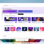 Hình ảnh tính năng Copilot Highlights đang hoạt động trên Windows 11, hiển thị Copilot hướng dẫn người dùng qua các bước trong ứng dụng cài đặt