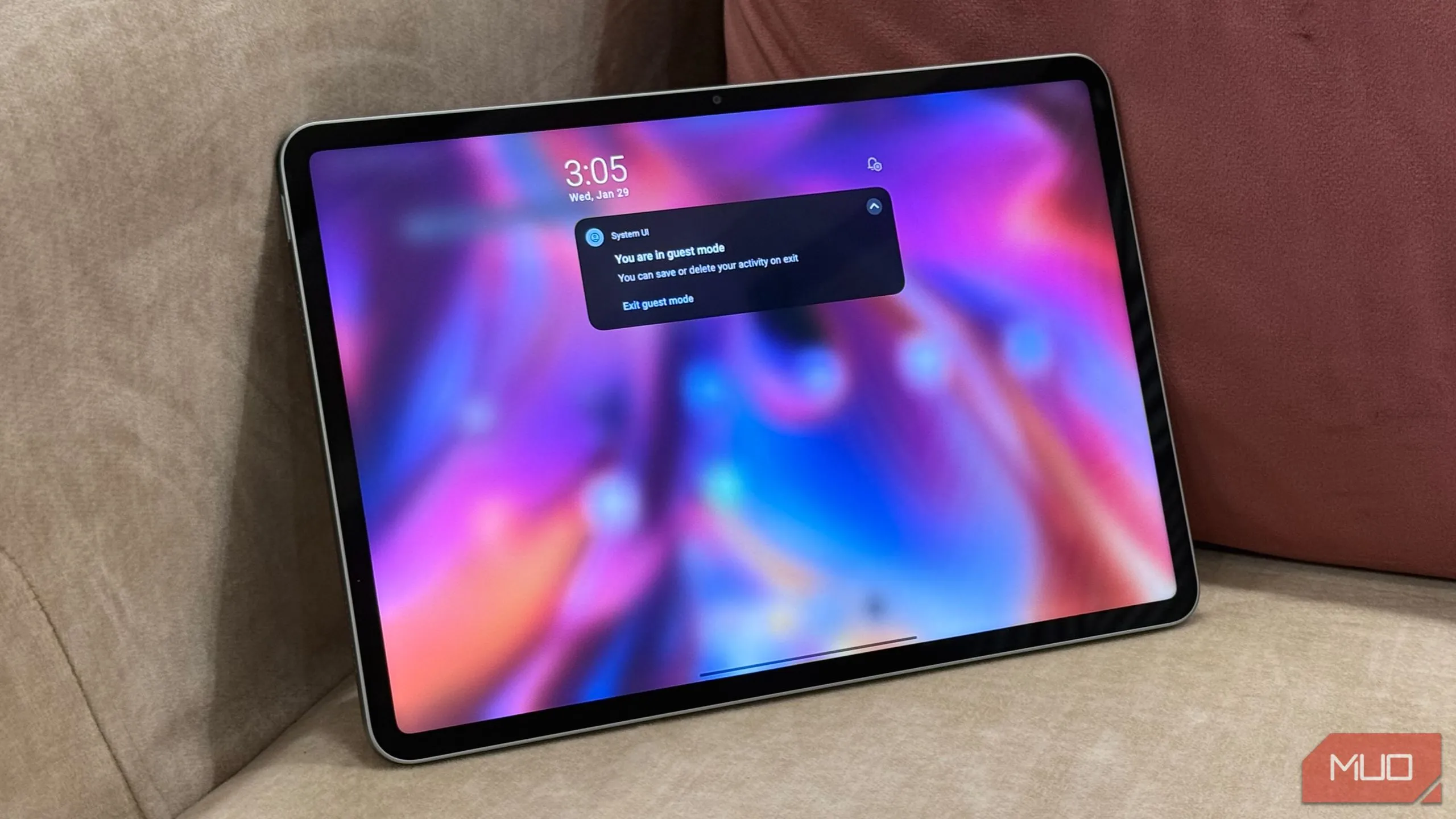 Hồ sơ người dùng khách trên máy tính bảng Android giúp quản lý gia đình hiệu quả