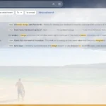 Kết quả tìm kiếm cơ bản trên thanh tìm kiếm Gmail cho từ khóa "interior design"
