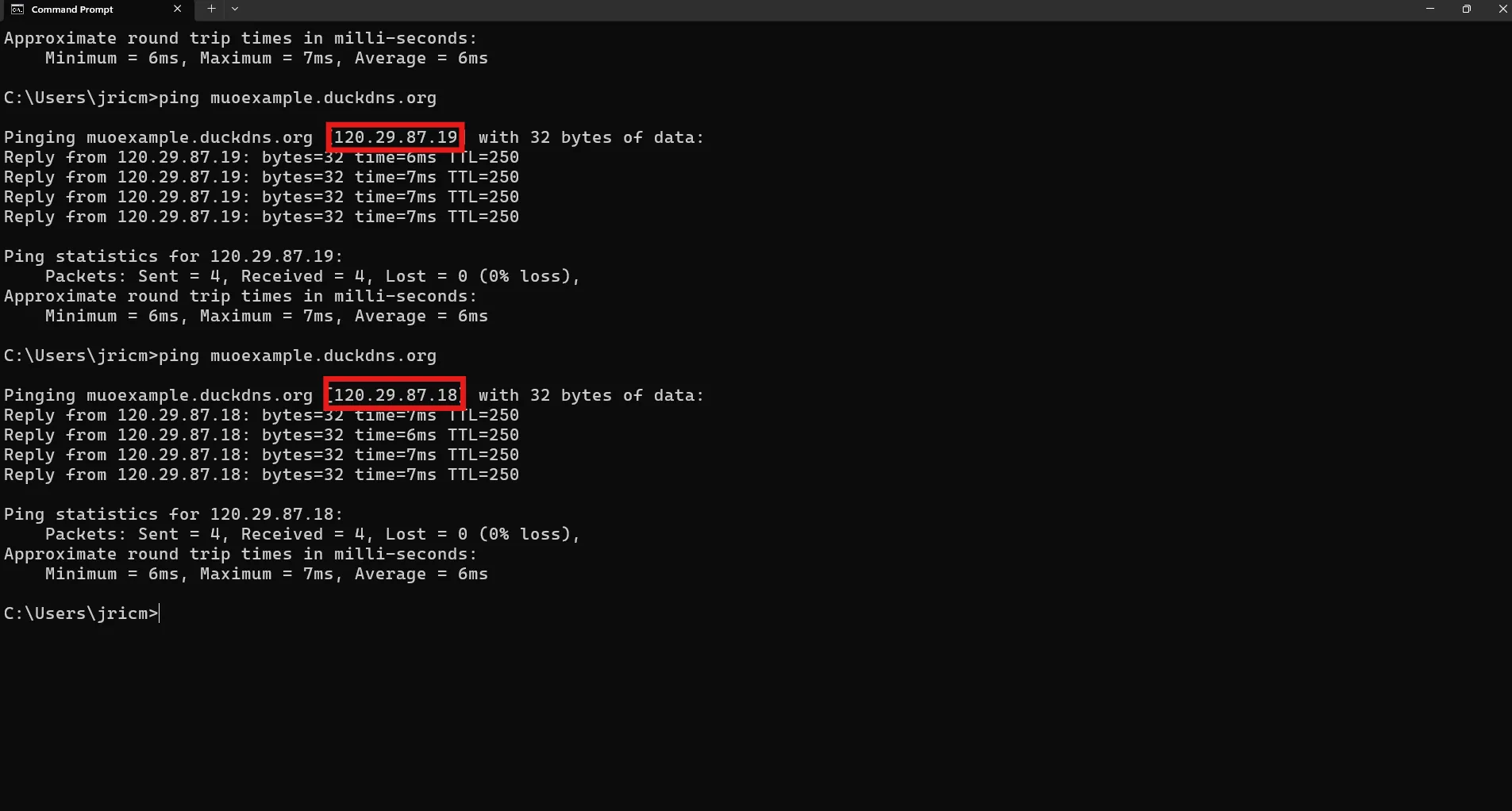 Kiểm tra và xác nhận Dynamic DNS hoạt động thành công sau khi cấu hình trên OpenWrt