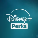 Logo chương trình ưu đãi Disney+ Perks với biểu tượng Disney Plus.