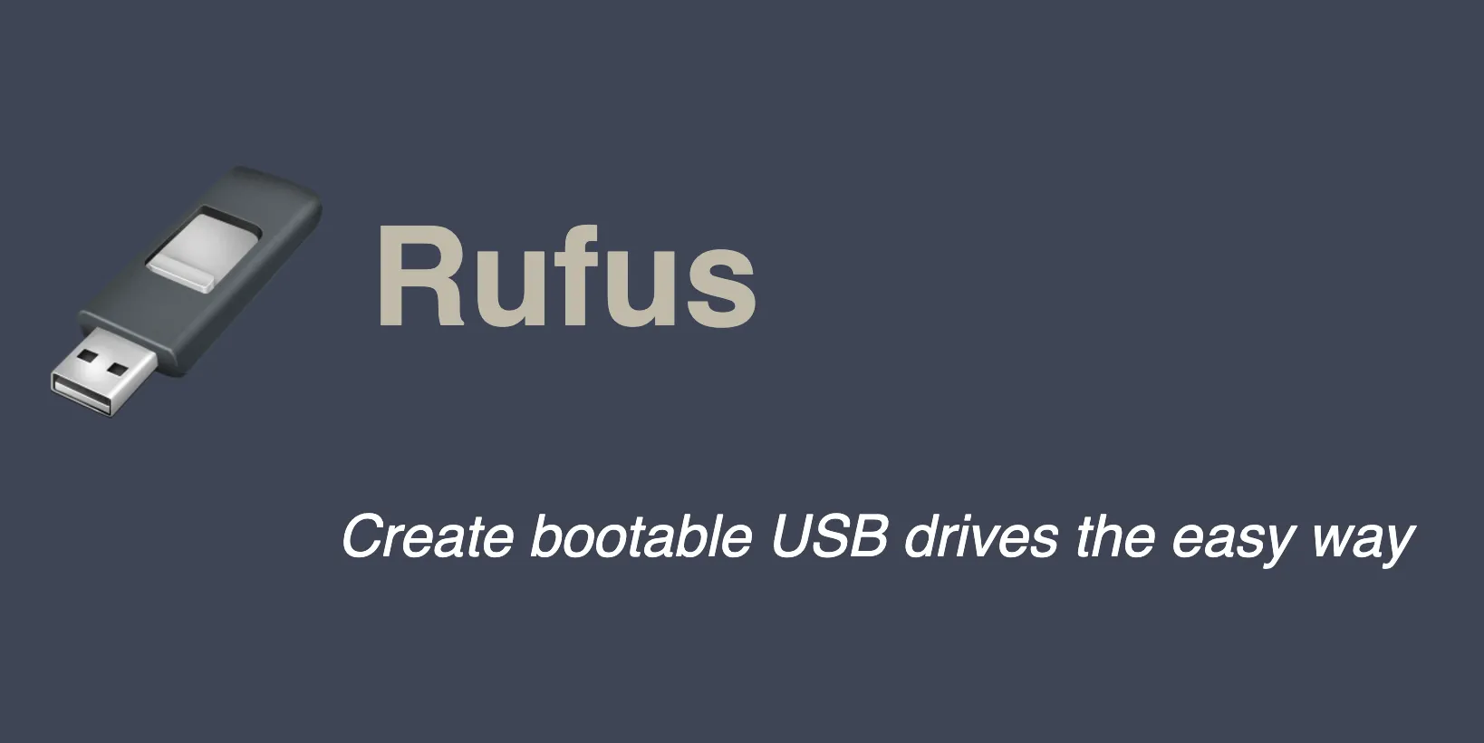 Logo công cụ Rufus, một phần mềm bên thứ ba hỗ trợ cài đặt Windows 11 trên thiết bị không đạt yêu cầu hệ thống